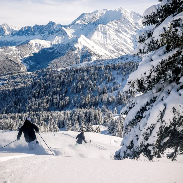 Domaine skiable évasion mont-blanc à Saint-Gervais