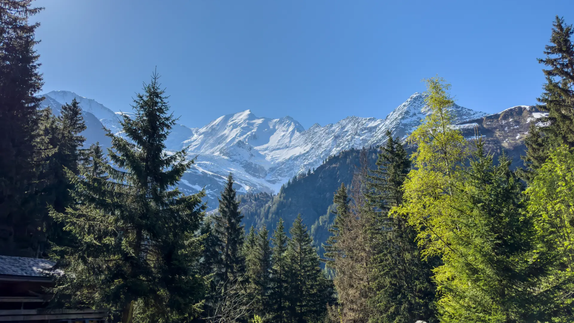 Le printemps à Saint-Gervais Mont-Blanc