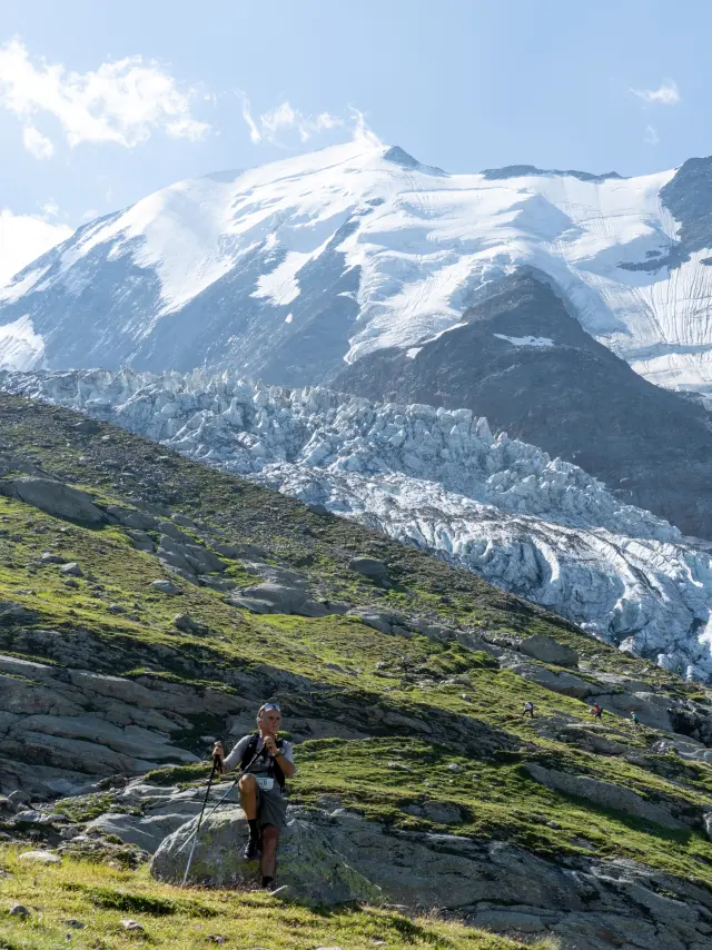 Marcheur à l'arrivée de la course de la Montée du Nid d'Aigle 2026