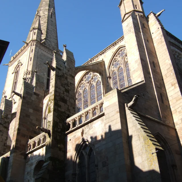 Cathedrale Saint Vincent Vue Exterieure St Malo Smbmsm 8753
