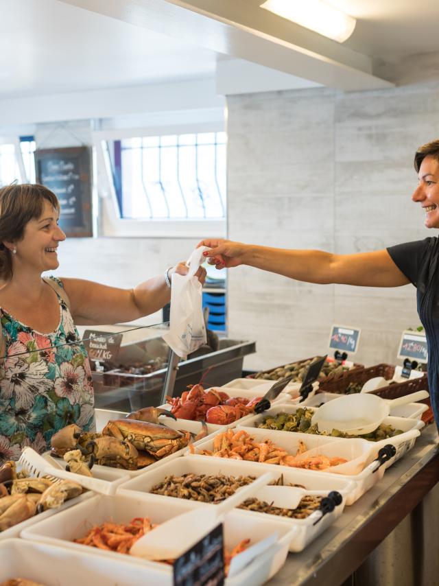 France, Ille-et-Vilaine (35), Cancale, les viviers de la Houle