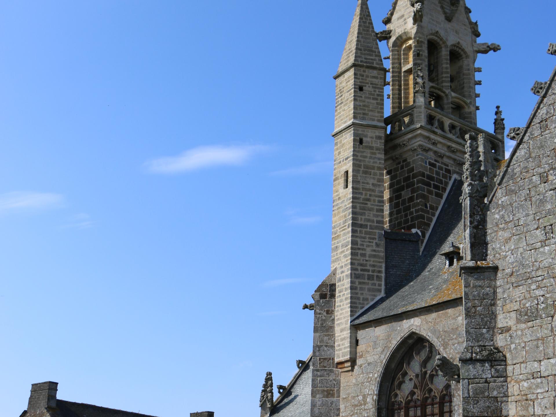 Die Kirche Saint Ouen des Iffs SaintMalo Baie du MontSaintMichel