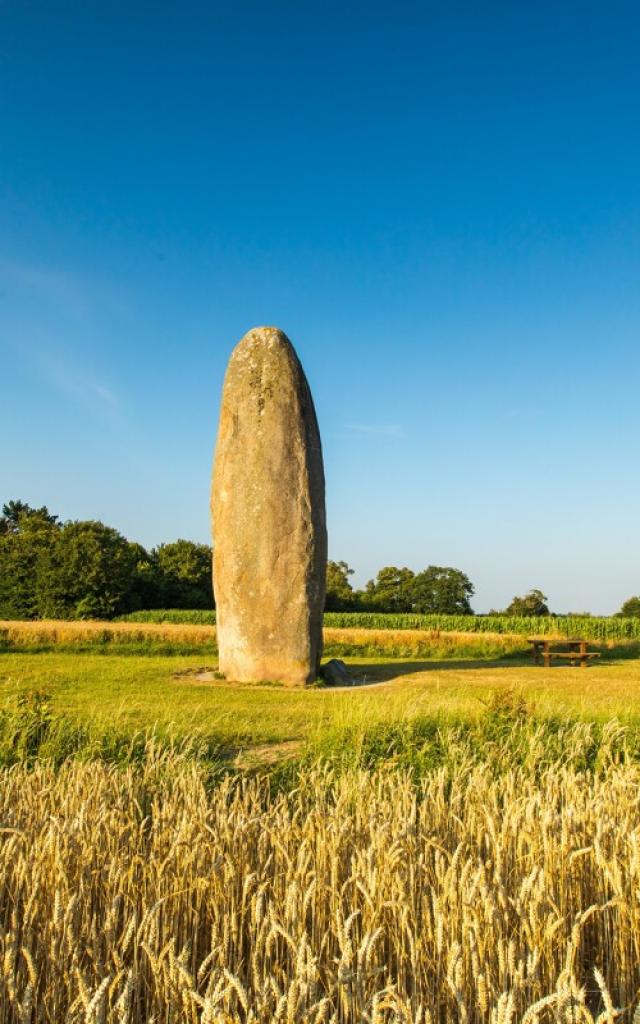 ©Simon Bourcier - Menhir du Champ Dolent - Dol-de-Bretagne