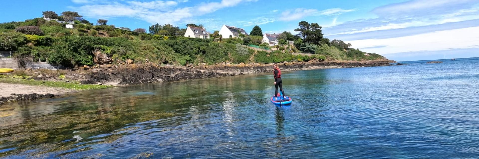 Séance de Paddle à Port Mer - Cancale