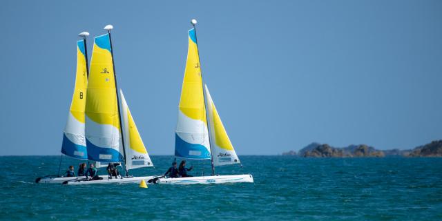Hobie Cat à Saint-Malo