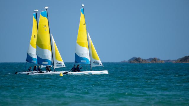 Hobie Cat à Saint-Malo