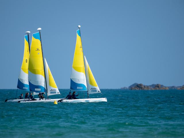 Hobie Cat à Saint-Malo