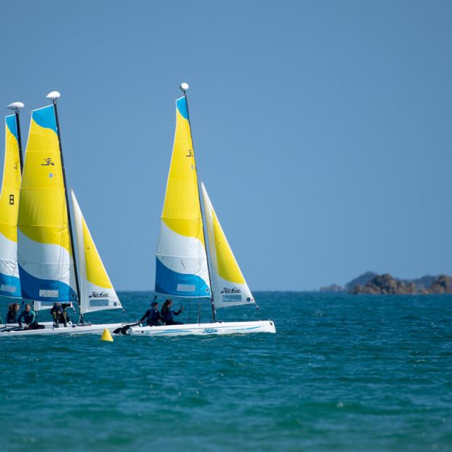 Hobie Cat à Saint-Malo