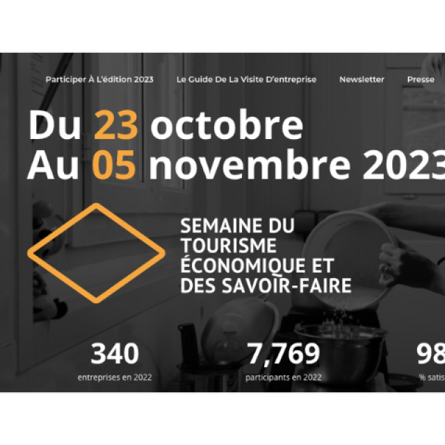 Semaine Du Tourisme Economique Et Des Savoir Faire