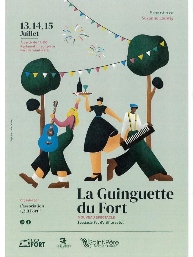 Affiche Officielle La Guinguette Du Fort