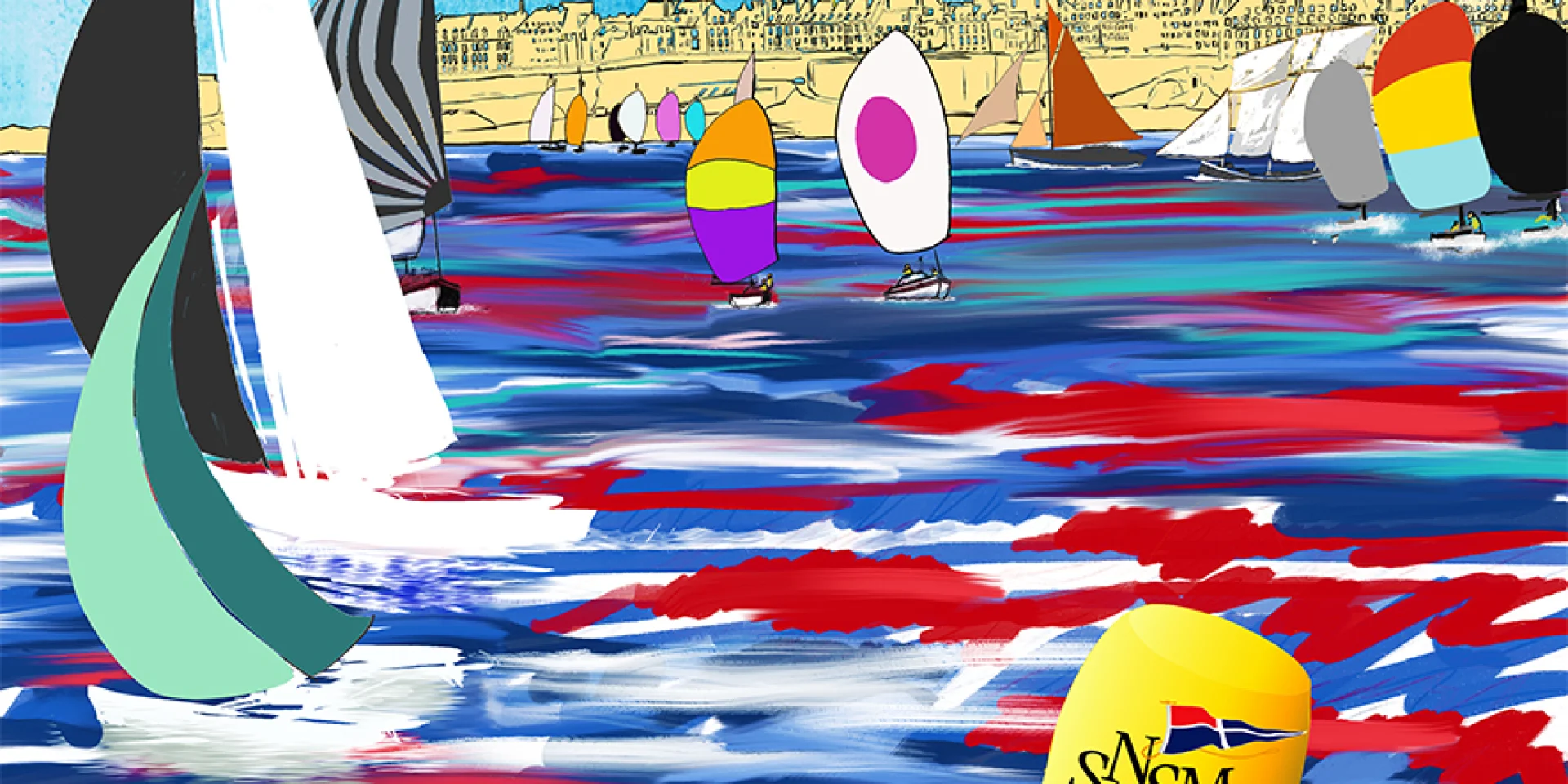 Affiche Branlebas de regates 2024