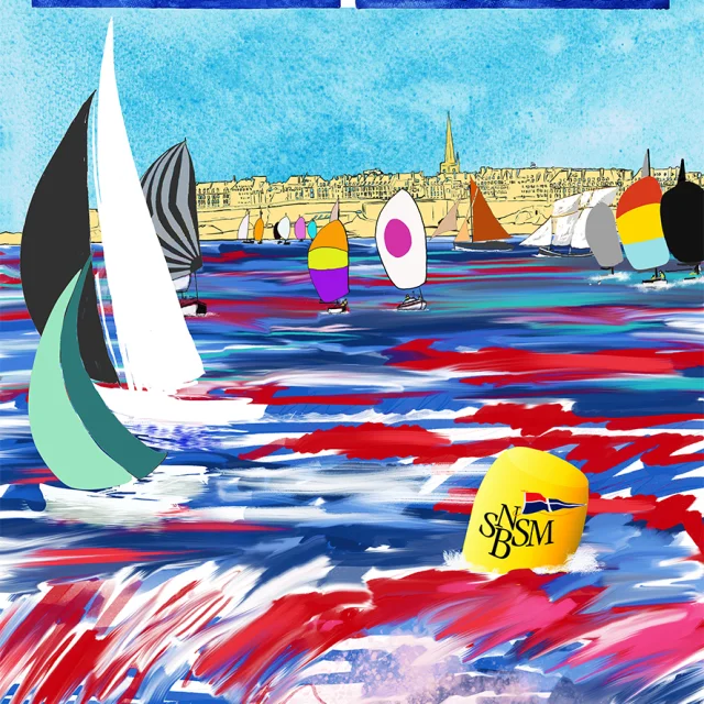 Affiche Branlebas de regates 2024