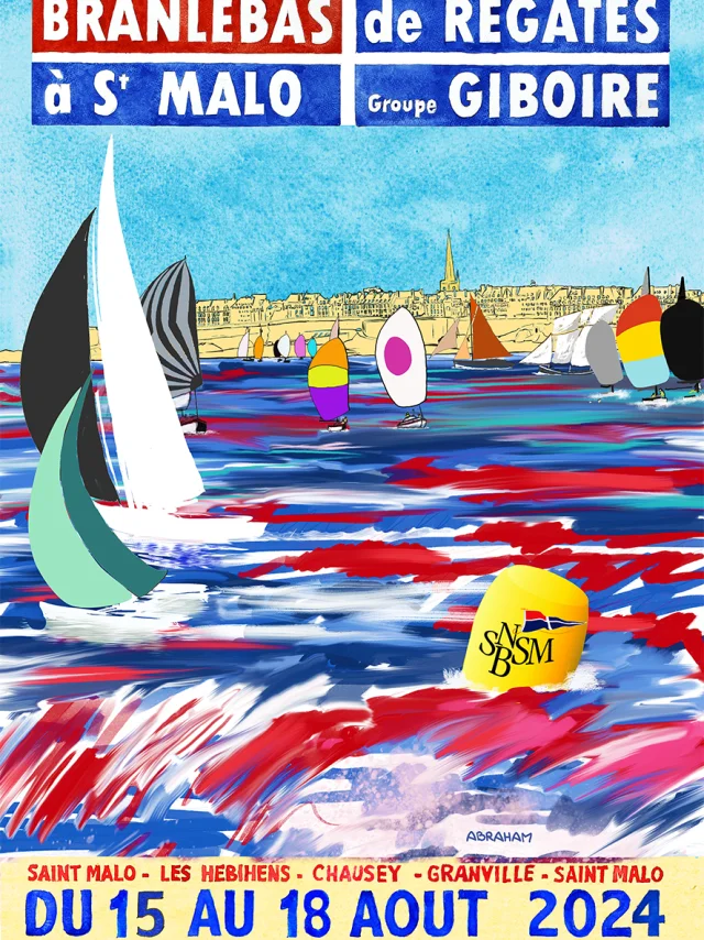 Affiche Branlebas de regates 2024