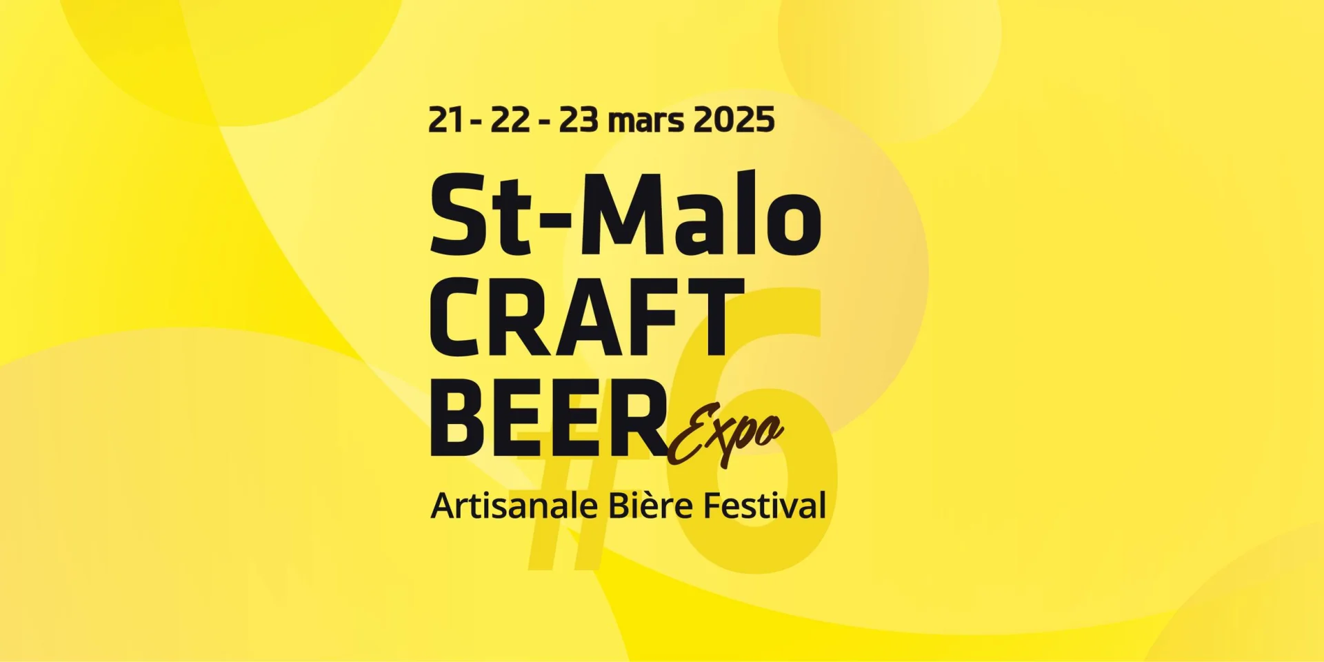 Saint Malo Craft Beer Expo 2025 banner