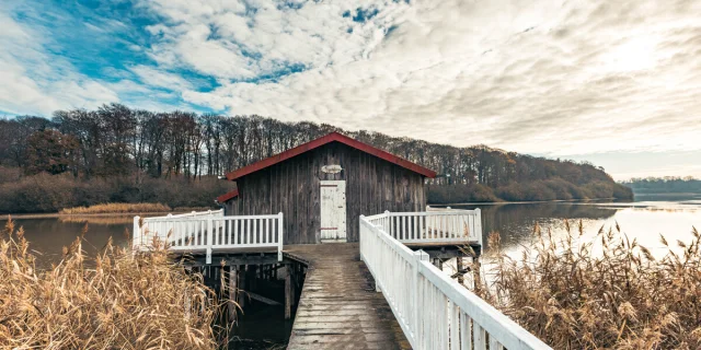 cabane de l'étang de Bazouges à Hédé-Bazouges