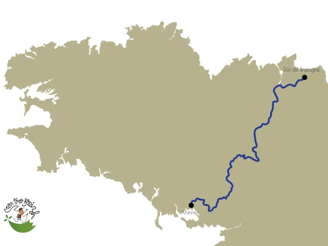 Carte Mon Tro Breizh Dol Vannes