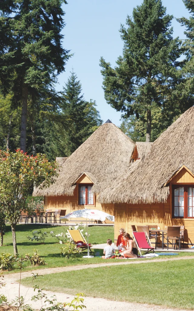 Cabaña Les Ormes Hutte 1