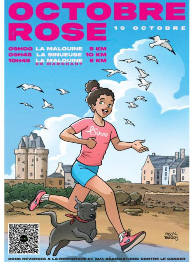 La Sinueuse La Malouine Sinoo Octobre Rose 2025