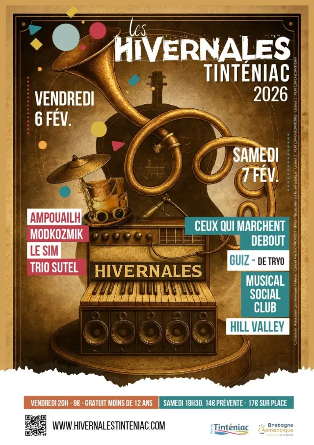Affiche Officielle Les Hivernales Festival 2026