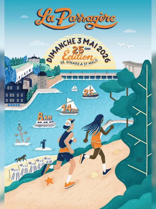 Affiche Officielle Course La Passagere 2026