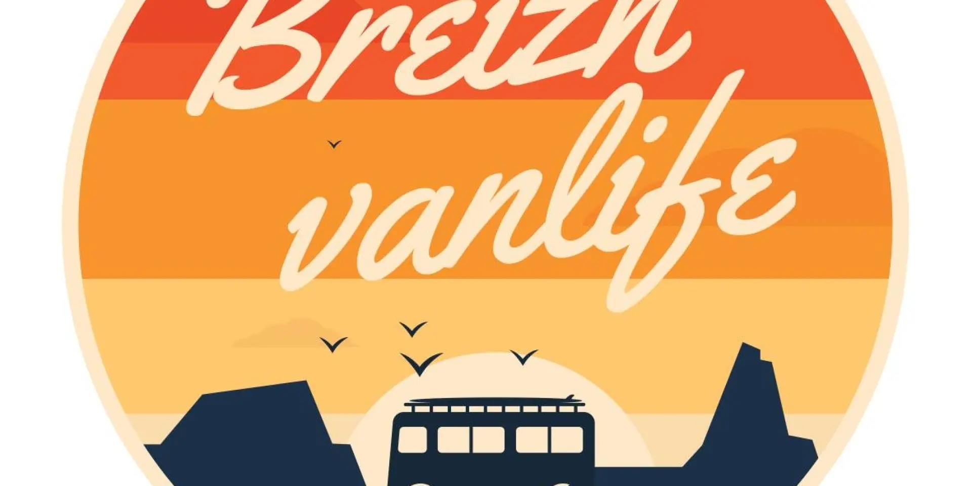Logo Officiel Breizh Vanlife Saint Malo