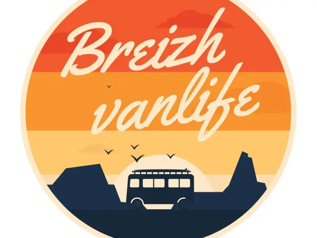 Logo Officiel Breizh Vanlife Saint Malo