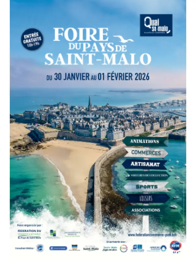 Affiche Officielle Foire Du Pays De Saint Malo 2026