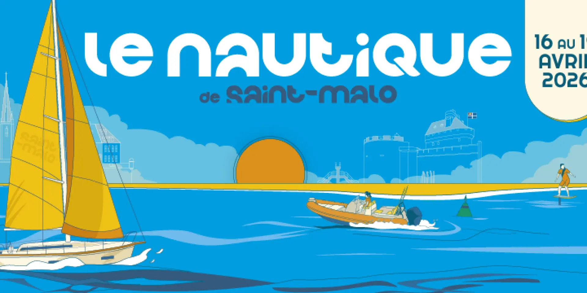 Bandeau Le Nautique Saint Malo 2026
