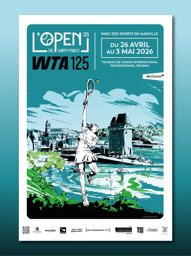 Affiche Officielle 2026 Open 35 Saint Malo