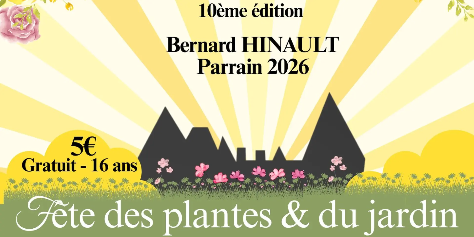 Affiche Officielle Les Floreales De La Bretagne Romantique 2026
