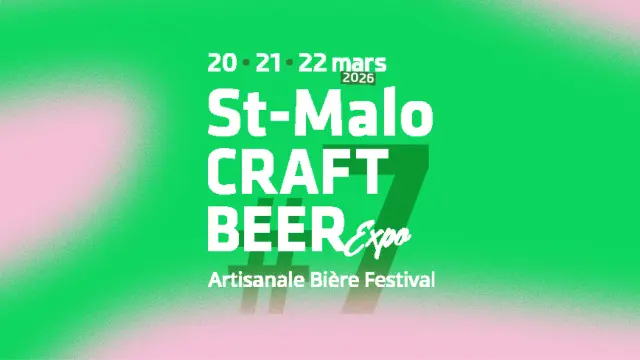 Bandeau Officiel Saint Malo Craft Beer Expo 2026