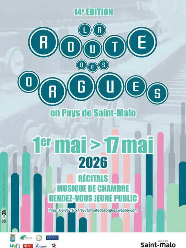 Affiche Officielle La Route Des Orgues 2026