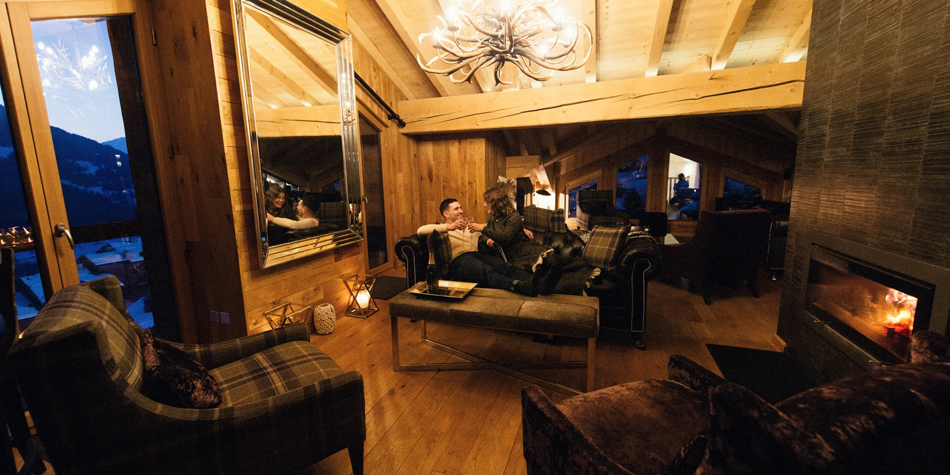 Gezellig en warm chalet