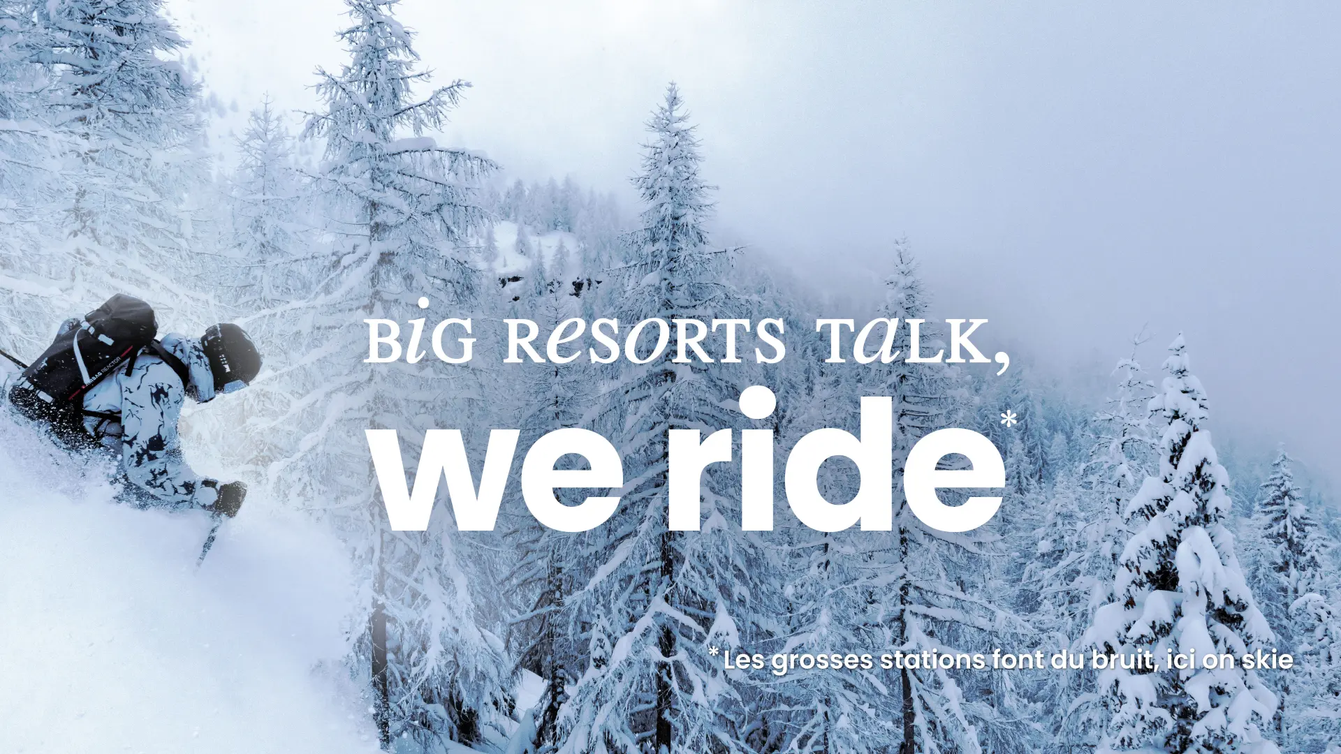 Big resorts talk, we ride