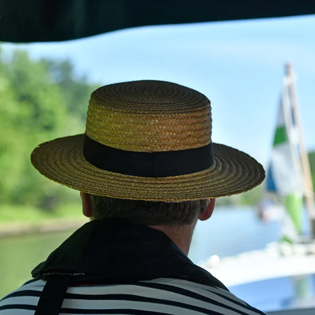A bord de Chloé pour une balade fluviale sur la Seine au départ de Chatou.
