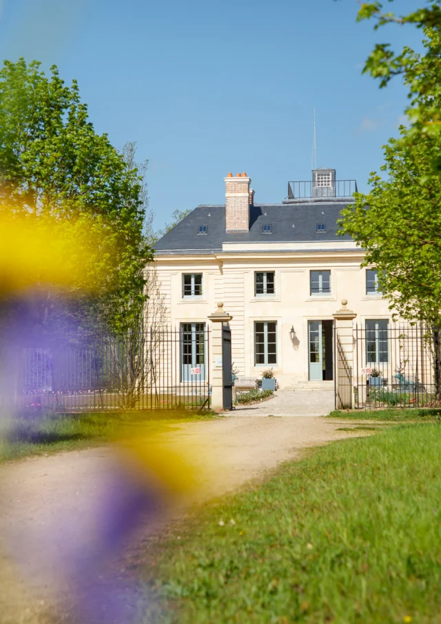 Pavillon de la Muette pendant la saison estivale