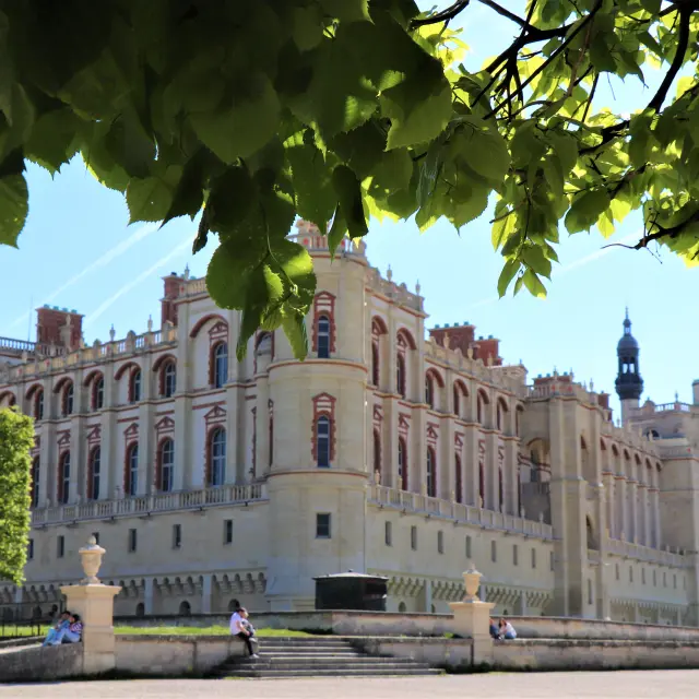 Château de Saint-Germain-en-Laye l'été