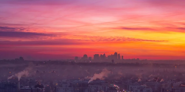 Puesta de sol Saint-Germain-en-Laye