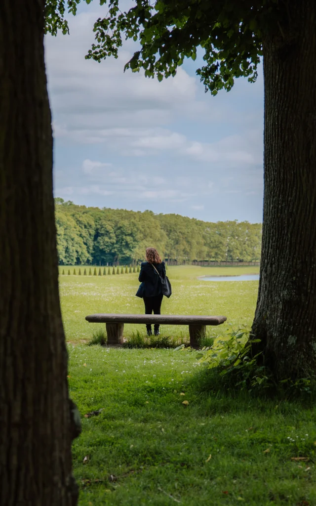 Pause dans le Domaine de Marly