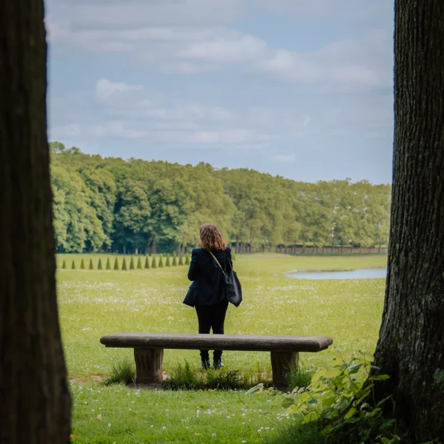 Pause dans le Domaine de Marly