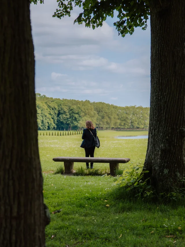Pause dans le Domaine de Marly