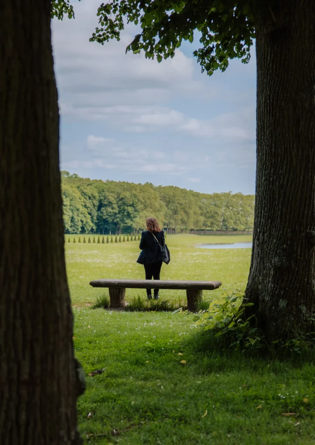 Pause dans le Domaine de Marly