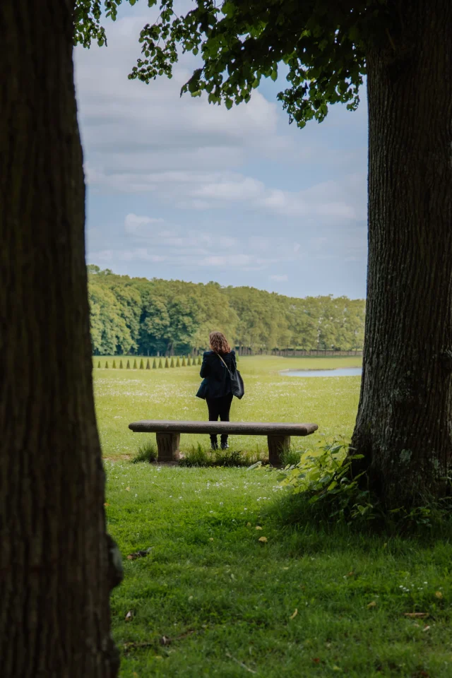 Pause dans le Domaine de Marly