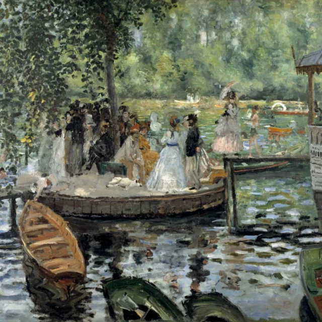 La Grenouillère de Renoir, 1869, Nationalmuseum