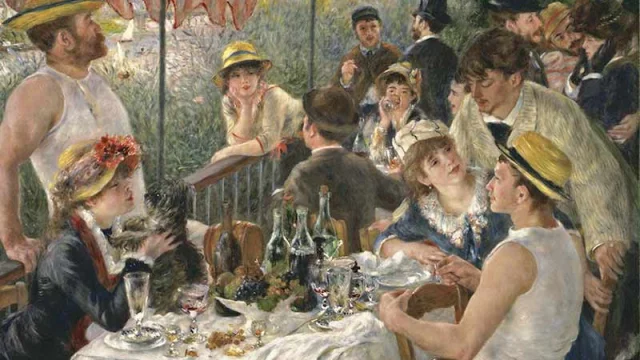 Amis Maison Fournaise Collection Renoir Dejeuner Canotiers Bridgemanart