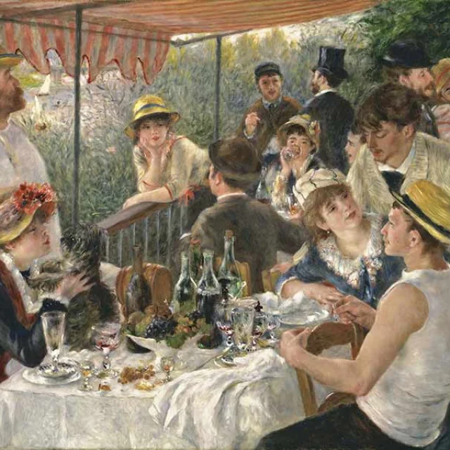 Amis Maison Fournaise Collection Renoir Dejeuner Canotiers Bridgemanart