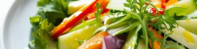La Photo Realise Dune Salade Avec Des Legumes