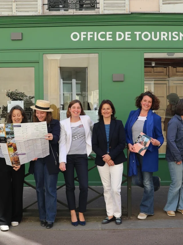 Equipe de l'Office de Tourisme Saint Germain Boucles de Seine