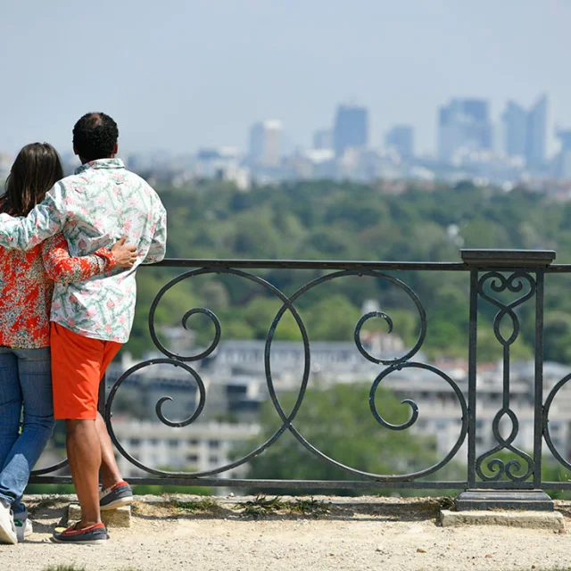 Vue depuis le domaine national de Saint-Germain-en-Laye