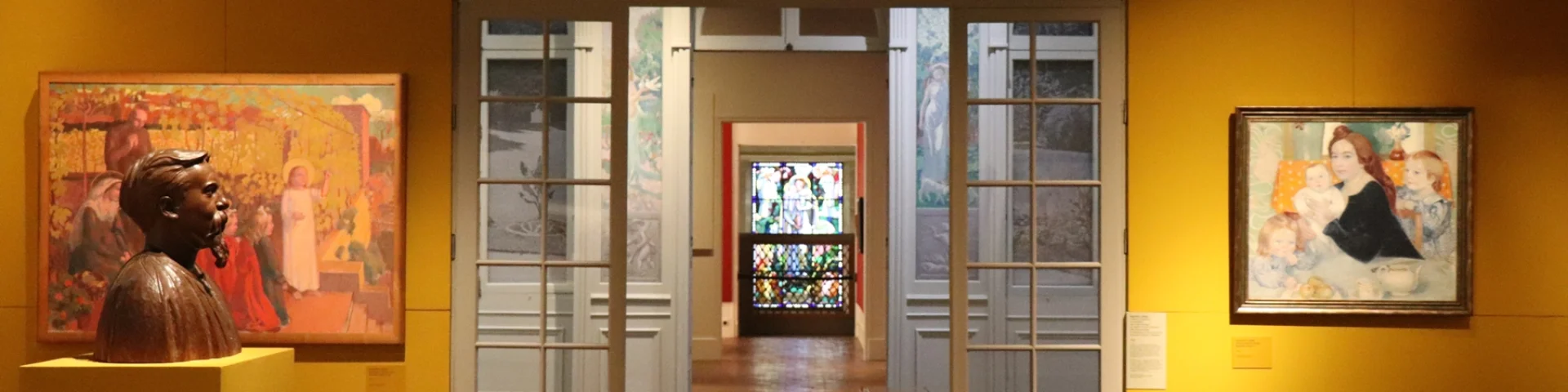 Musée Maurice Denis à Saint-Germain-en-Laye, salles intérieures